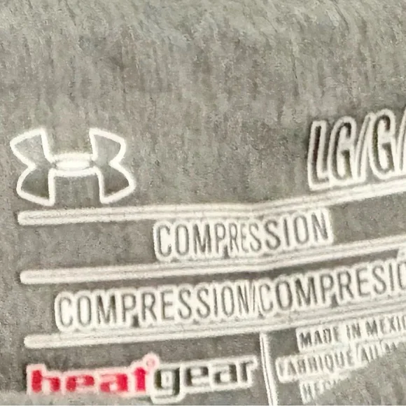 Under Armour Gray Performance Leggings - Picture 4 of 4